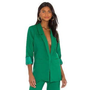 Revolve Show Me Your MuMu Major Blazer Green Suiting Jacket